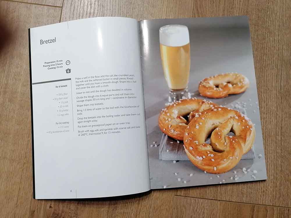 Pages of Savoury specialities from Alsace