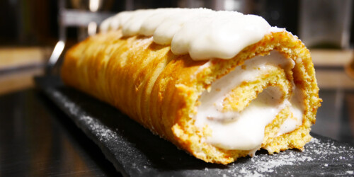 Carrot Cake Roll - Eat like an Italian