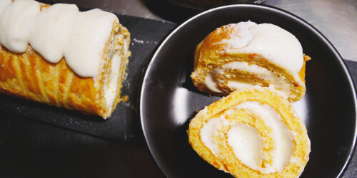 Carrot Cake Roll - Eat like an Italian