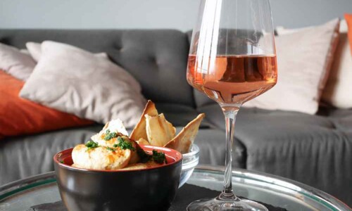 Hummus e Crackers Artigianali