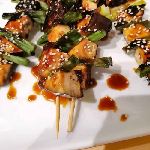 Yakitori alle Melanzane